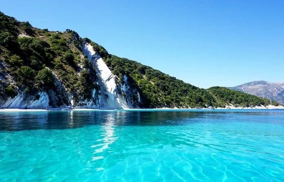 Ithaca Day Cruise to Gidaki Beach and Vathy from Agia Effimia