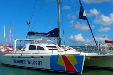 Private Catamaran and Sunset Cruise to Ricks Cafe from Negril