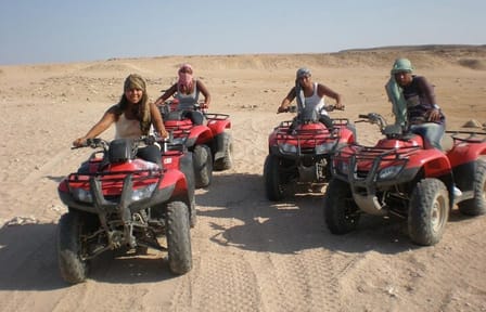 Quad Bike Safari and Canyon Adventure in Dahab from Sharm El Sheikh