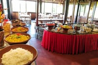 Indonesin buffet lunch