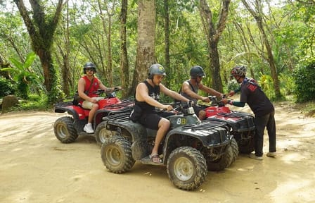 Phuket Paradise Adventure Zipline and ATV Adventure with transfer
