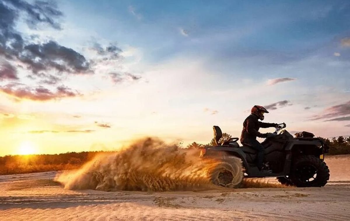 Private ATV Quad with star watching & dinner from Sharm El Sheikh