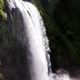Clean water fulling down from a high point