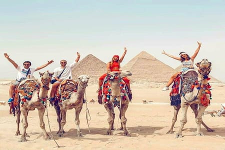 Giza Pyramids With Camel Ride And Egyptian Museum