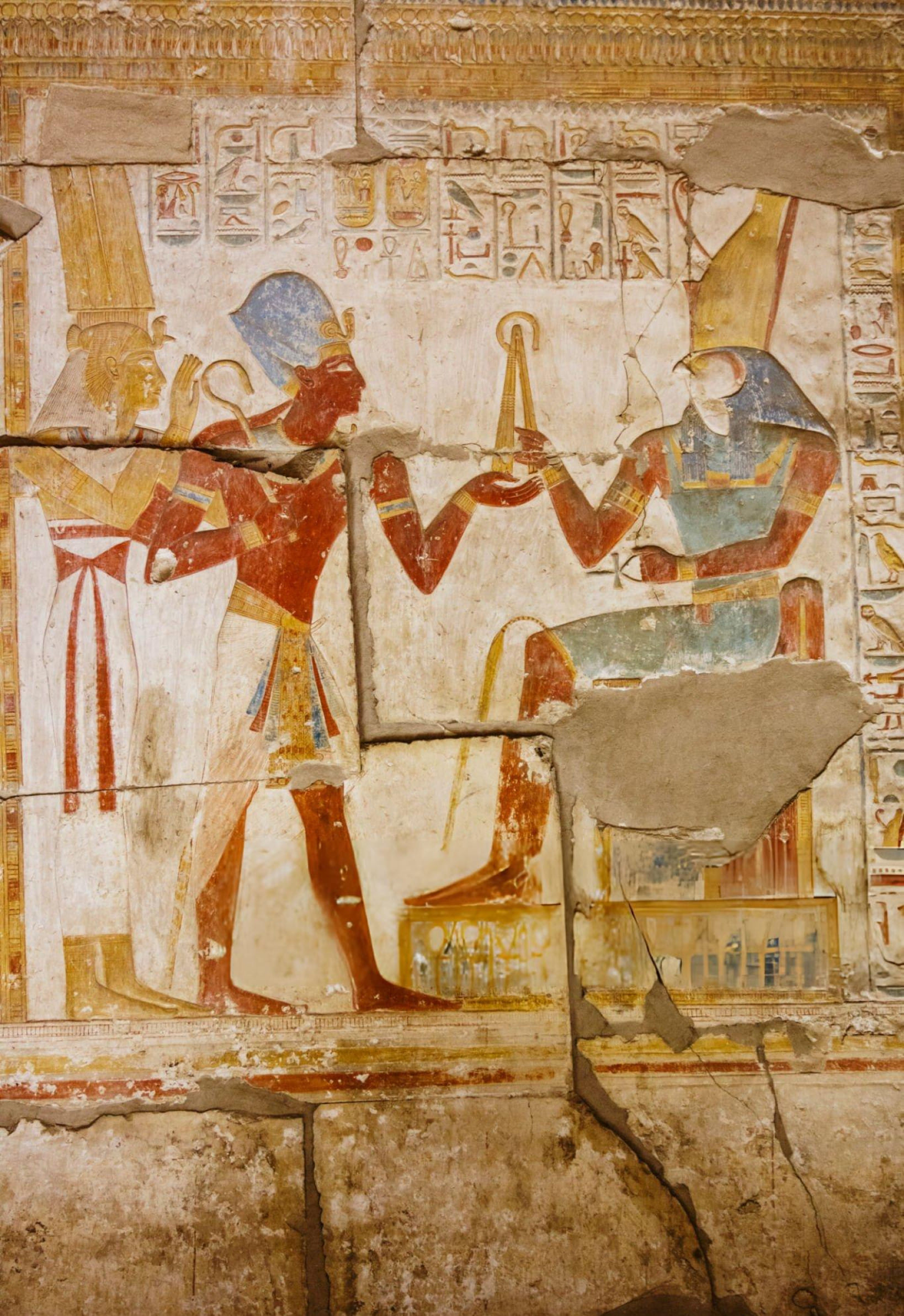 Abydos temple Seti 1 Ancient Egypt