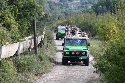 Antalya Jeep Safari to Taurus Mountains with Riverside Lunch