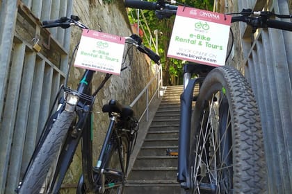 Rome Electric & Muscle Rental Bike: from 2 to 8-hour