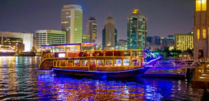 Dubai Dhow cruise dinner at creek