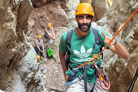 Exciting Family Canyoning Adventure in Pisia Gorge, Athens