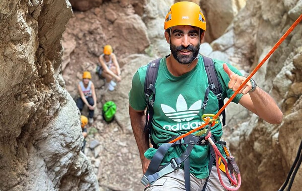 Family Adventure From Athens Canyoning at Pisia Canyon