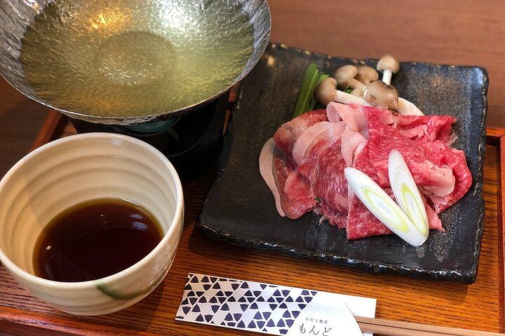 In Sapporo! A luxurious Japanese food experience plan that includes a soba making experience, tempura, Hokkaido deer shabu-shabu, and 3 type