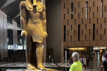 Grand Egyptian Museum & Giza Pyramids Tour and Lunch