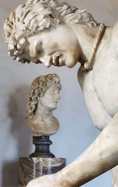 At the Capitoline Museums, Rome: marble profiles overlap like a quiet conversation across centuries.