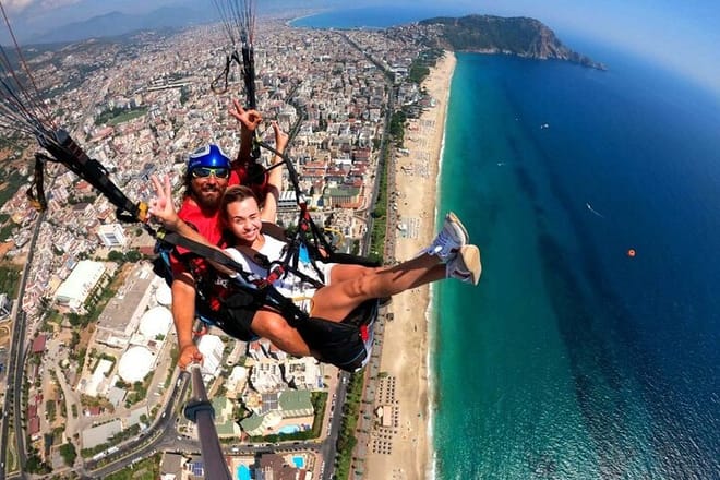 Alanya Tandem Paragliding Tour with Roundtrip Transfer from Side 4