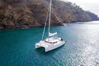 Experience pure Pura Vida relaxation: Private morning sailing, snorkeling, and sunbathing in a beautiful Costa Rican cove.