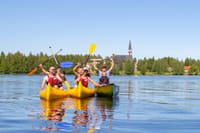 Canoeing trip in Rovaniemi