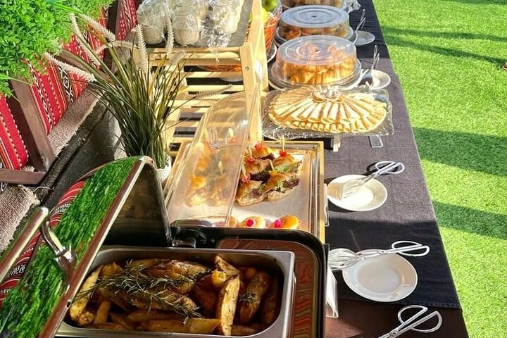 Breakfast buffet for our guests.