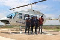25 minutes scenic helicopter flight above Victoria Falls-Zimbabwe 9