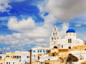 Santorini Day Cruise from Rethymno with Fira and Oia Visits