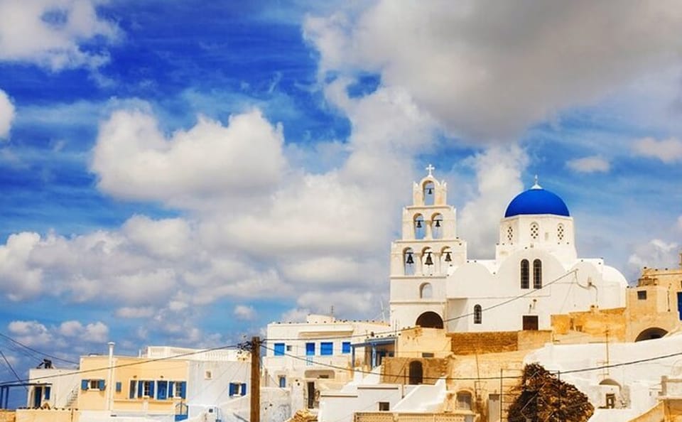 Santorini Day Cruise from Rethymno with Fira and Oia Visits