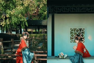 Hanfu Photoshoot Experience on Suzhou's Pingjiang Road