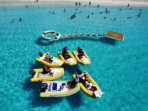 The Ultimate 4 Hour Extravaganza Boat, Snorkel, Caves, Beach and Water Toys
