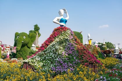 Dubai : Miracle Garden, The World’s Largest Flower Paradise