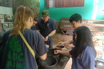 Hug Chang Elephant Experience and Long Neck Village Tour in Chiang Mai