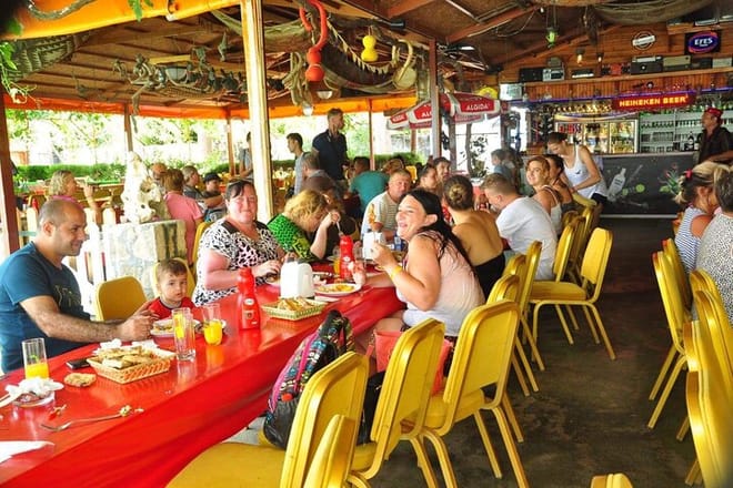 Side: Village Tour and Green Lake Cruise Combo Tour 7