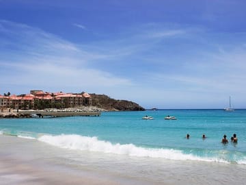 St. Maarten Carnival Village Tour with Beach Relaxation