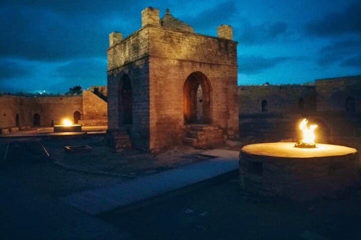 Gobustan-Mud volcanoes-Fire temple-Fire Mountain-tour