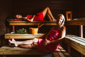 Experience Sauna, Ice Swimming and Northern Lights in Saariselkä, Inari