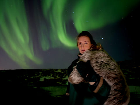 Northern Lights w/Aurora Viking - free pro photos - unlimited retries – minibus, photo 3