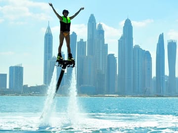 Flyboarding Adventure in Dubai's Waters