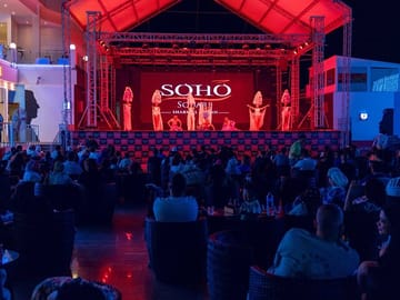 "Soho Square & Naama Bay: Sharm's Vibrant Day-to-Night Hotspots"