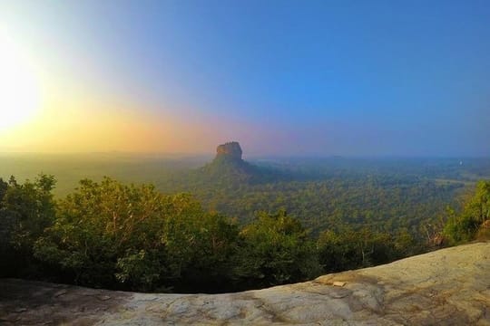 Pidurangala and Hiriwaduna Village Tour from Sigiriya