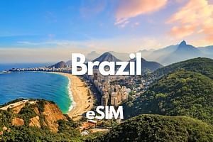 Brazil Data eSIM 500MB per Day to 10GB - 30Days