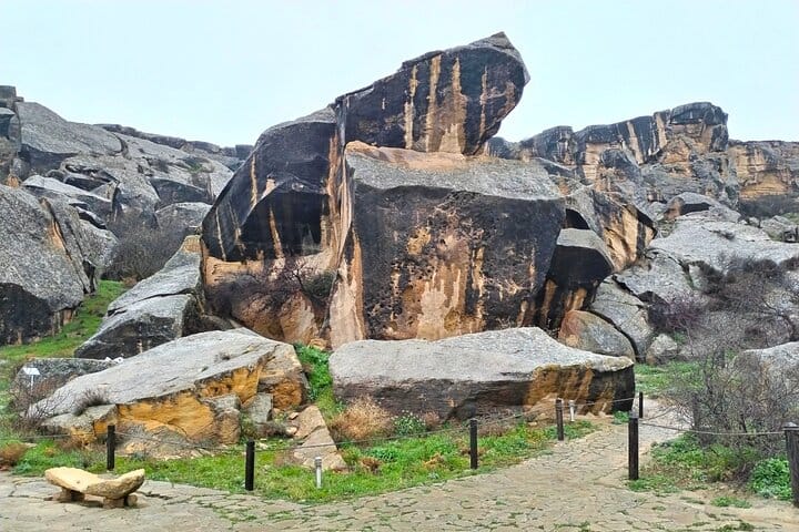 Gobustan tour-Gobustan and mud volcanoes tour-mud volcano tour-Mars planet-Gobustan unesco-petroplyphs