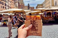 Rome Guided Food Market Tour with Authentic Trattoria Tastings 1