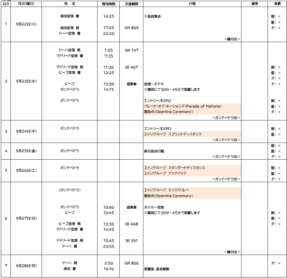 ���X�P�W���[��