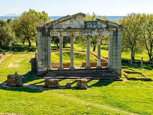 From Vlora :Ancient Apollonia Guide and feast Like an Ilirian All Inclusive 