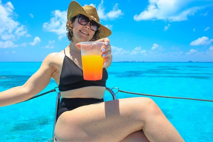 Cancun Catamaran: Sail to Isla Mujeres + Buffet & Drinks 9