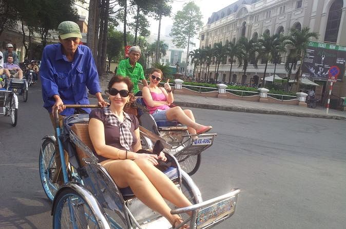 Private Ho Chi Minh City Tour with Cyclo Ride & Local Cuisine Experience