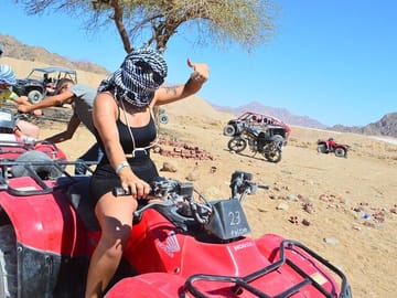 Private Quad Bike Adventure in Sharm El Sheikh Desert