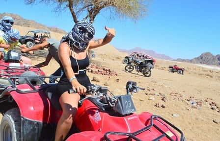 Private Quad Bike Adventure in Sharm El Sheikh Desert