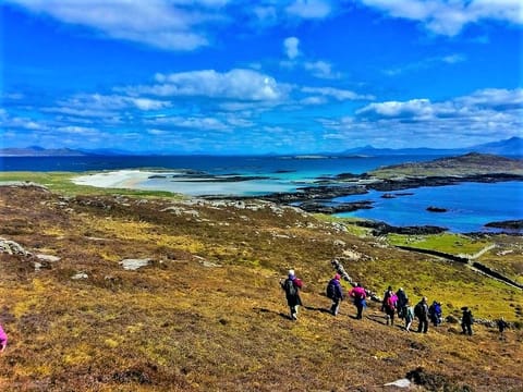 Walking Inishbofin Island including transport from Cleggan. Galway. Self-guided.