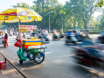 Half-Day Motorcycle Tour of Ho Chi Minh City's Markets