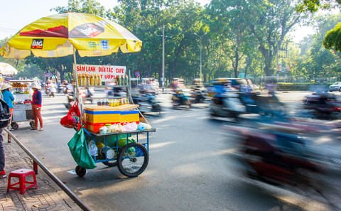 Half-Day Motorcycle Tour of Ho Chi Minh City's Markets