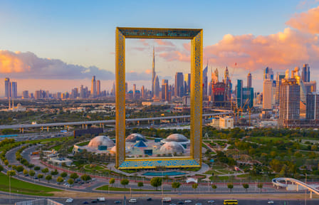 Dubai Frame Entrance Tickets for Panoramic City Views