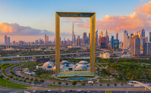 Dubai Frame Entrance Tickets for Panoramic City Views